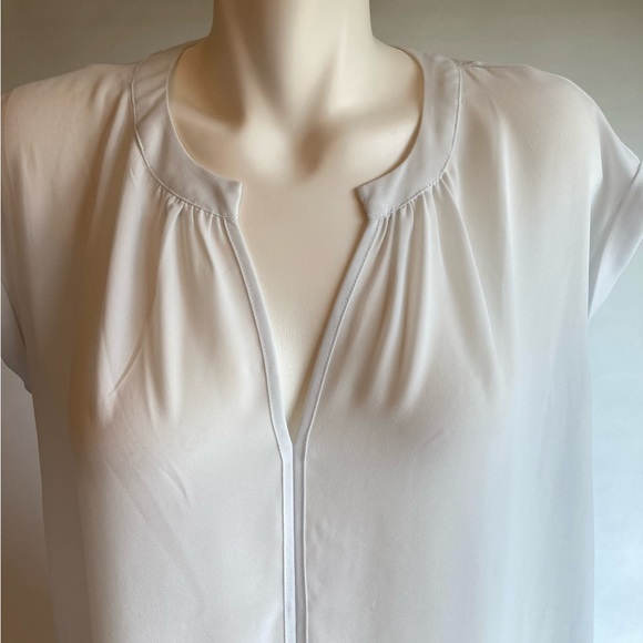Philosophy White Polyester Sleeveless Blouse size L - Picture 3 of 12